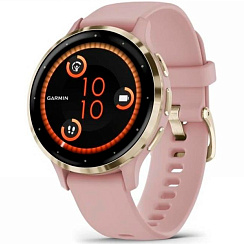 Смарт-часы Garmin Venu 3S 41 мм AMOLED пыльная роза/силикон