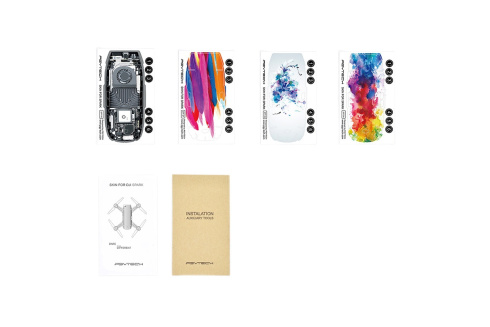 Набор полноцветных наклеек PGYTECH Skin Set 2 (D4/D7/D8/TR) для DJI Spark фото 3