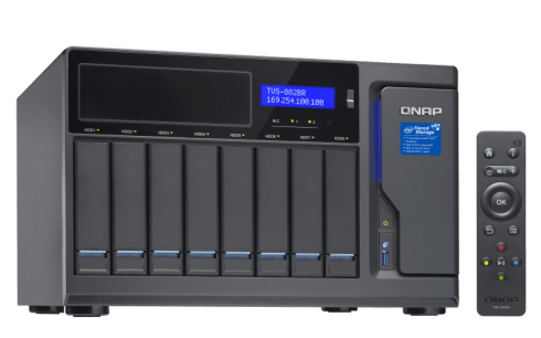 Сетевое хранилище QNAP TVS-882BR-ODD-i5-16G фото 3