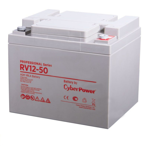 Аккумуляторная батарея CyberPower RV12-50 фото 2