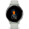 Смарт-часы Garmin Venu 3S 41 мм AMOLED серо-зеленый/силикон фото 5