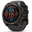 Смарт-часы Garmin Fenix 8 51 мм AMOLED сапфир/темно-серый, силикон фото 1