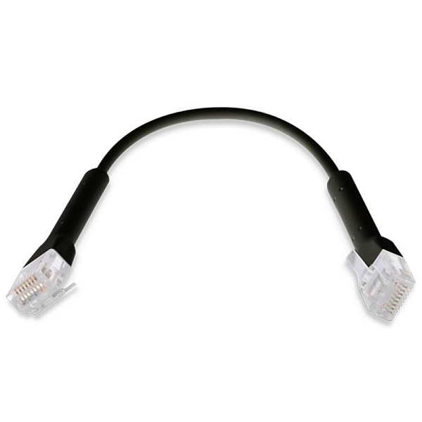 Патч-кабель Ubiquiti UniFi Ethernet чёрный 0,1 м