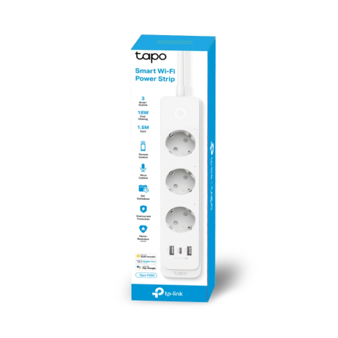 Умный сетевой фильтр TP-Link Tapo P300 фото 2