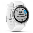 Смарт-часы Garmin Fenix 5S Plus Sapphire белый фото 4