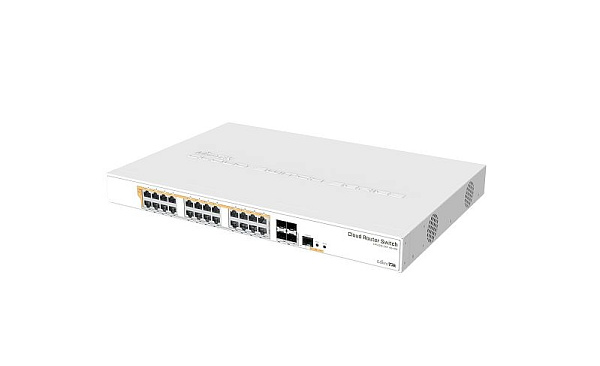 PoE коммутатор Mikrotik CRS328-24P-4S+RM PoE коммутатор Mikrotik CRS328-24P-4S+RM