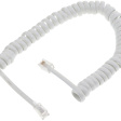 Провод телефонной трубки Snom Handset wire белый для VoIP-телефонов серии D7xx фото 1