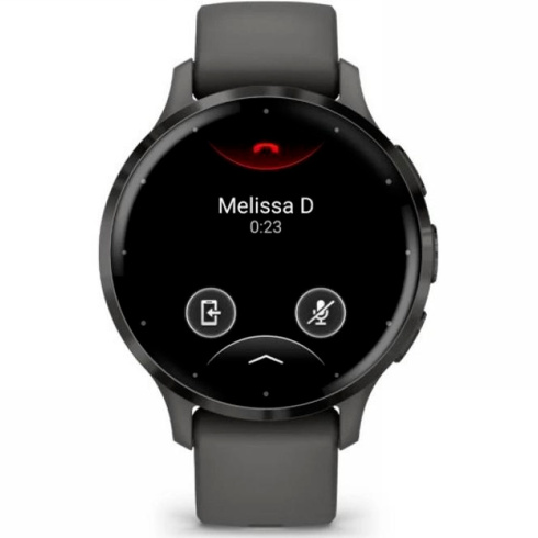 Смарт-часы Garmin Venu 3S 41 мм AMOLED темно-серый/силикон фото 4