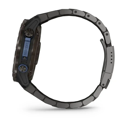 Смарт-часы Garmin Descent Mk3i 51 мм AMOLED сапфир/карбоново-серый DLC титан, титановый браслет фото 5