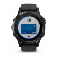 Смарт-часы Garmin Fenix 5 Plus Sapphire черный фото 2