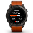 Смарт-часы Garmin Epix Gen 2 Pro 51 мм AMOLED сапфир/темный, кожа фото 7