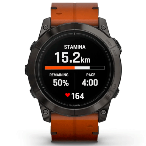 Смарт-часы Garmin Epix Gen 2 Pro 51 мм AMOLED сапфир/темный, кожа фото 7