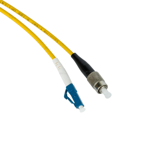 Оптический патчкорд FC/UPC-LC/UPC SM(9/125) SIMPLEX 15m фото 1