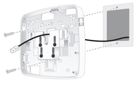 Крепление Aruba AP-200-MNT-W3 Low Prof Secure  фото 4