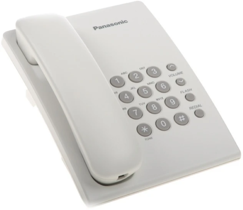 Проводной телефон DECT Panasonic KX-TS2350RUW фото 2