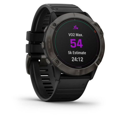 Смарт-часы Garmin Fenix 6X Pro Solar карбон фото 6