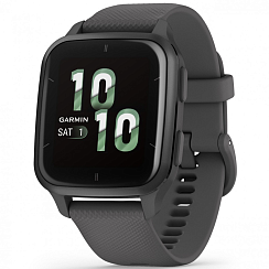 Смарт-часы Garmin Venu Sq 2 40 мм AMOLED серый/силикон