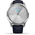 Смарт-часы Garmin Vivomove Luxe серебряный/синий фото 3