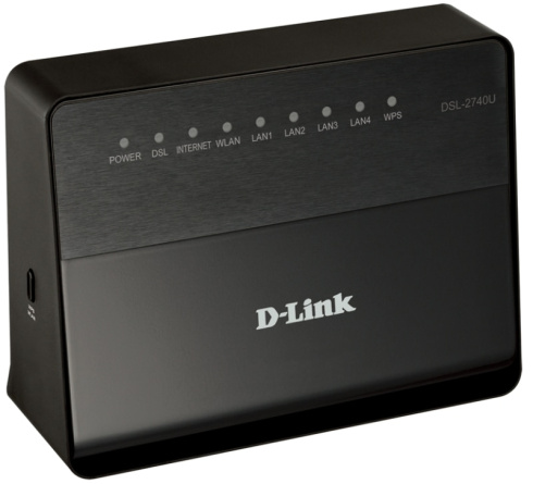 Wi-Fi модем D-Link DSL-2740U/RA/U1A фото 3