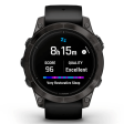 Смарт-часы Garmin Epix Gen 2 Pro 47 мм AMOLED сапфир/темный, силикон фото 4