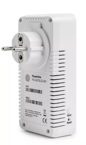 Cетевой адаптер Powerline PLC adapters USED (M) фото 3