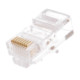 Коннектор NETLAN RJ45/8P8C, Кат.6, неэкранированный фото 1