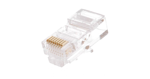Коннектор NETLAN RJ45/8P8C, Кат.6, неэкранированный фото 1