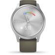 Смарт-часы Garmin Vivomove Style серебряный/зеленый фото 1