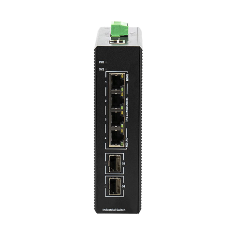 Индустриальный коммутатор BDCOM IES200-V25-2S4T фото 1