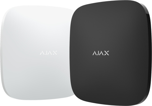 Интеллектуальный центр системы безопасности Ajax Hub белый/черный фото 1