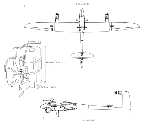 VTOL дрон Quantum-Systems Vector UAV фото 8