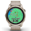 Смарт-часы Garmin Fenix 7S Pro 42 мм Solar сапфир/темный, кожа фото 7