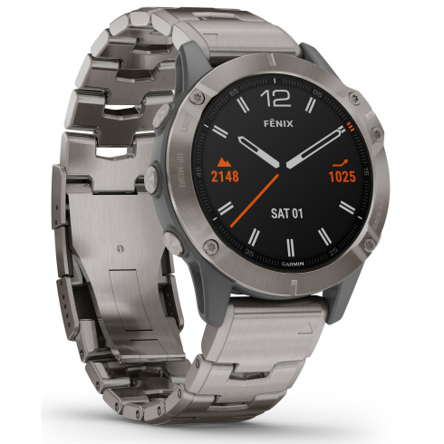 Смарт-часы Garmin Fenix 6 Sapphire титан фото 13