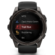 Смарт-часы Garmin Fenix 8 51 мм AMOLED сапфир/темно-серый, силикон фото 8