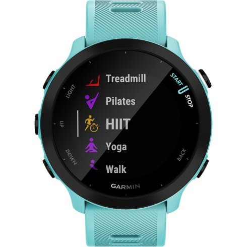 Смарт-часы Garmin Forerunner 55 бирюзовые/силикон фото 5