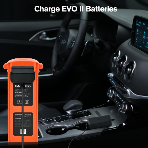 Зарядное устройство Autel Robotics EVO II Car Charger фото 7