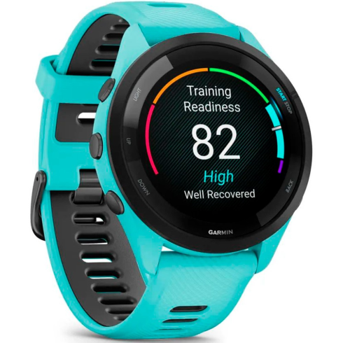 Смарт-часы Garmin Forerunner 265 бирюзовые/силикон фото 2