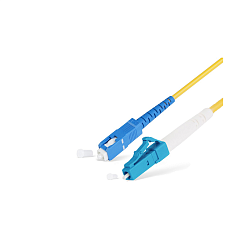 Оптический патчкорд SC/UPC-LC/UPC SM(9/125) SIMPLEX 15M