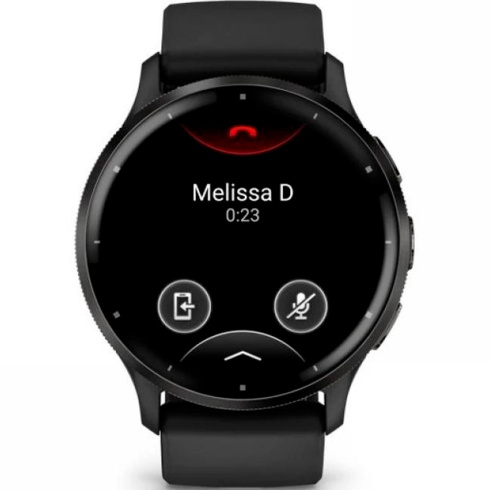 Смарт-часы Garmin Venu 3 45 мм AMOLED черный/силикон фото 4