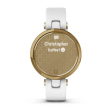 Смарт-часы Garmin Lily Classic, стекло/полимер, белые/кожа фото 2