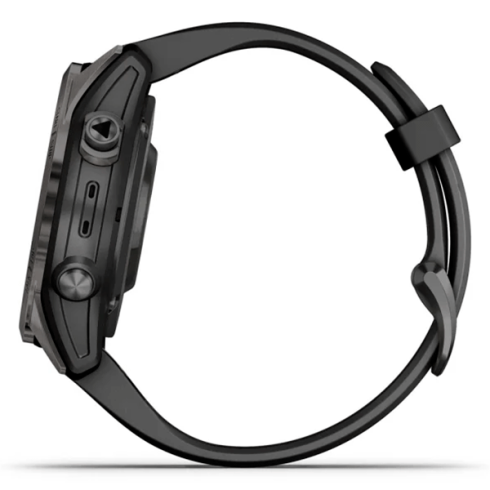 Смарт-часы Garmin Fenix 7S Pro 42 мм Solar сапфир/темный, силикон фото 9