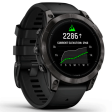 Смарт-часы Garmin Epix Gen 2 Pro 47 мм AMOLED сапфир/темный, силикон фото 2