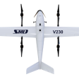 VTOL дрон SMD V230-Individual Portable Security Patrol UAV фото 1