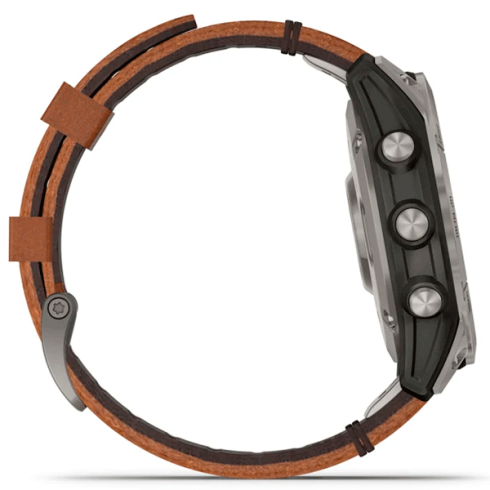 Смарт-часы Garmin Fenix 7 Pro 47 мм Solar сапфир/темный, кожа фото 12