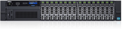Сервер Dell PowerEdge R730 10000rpm Intel Xeon E5 2640v3 750 Вт фото 2