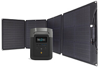 Портативная зарядная станция Ecoflow Delta Max с солнечной панелью 400W