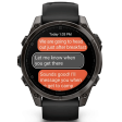 Смарт-часы Garmin Fenix 8 47 мм AMOLED сапфир/черный, силикон фото 8