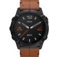 Смарт-часы Garmin Fenix 6X Sapphire DLC черный/коричневый фото 1