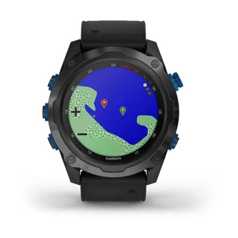 Смарт-часы Garmin Descent Mk2i 52 мм AMOLED сапфир/черный, силикон фото 10