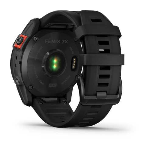 Смарт-часы Garmin Fenix 7X Solar темно-серый/черный, силикон фото 6